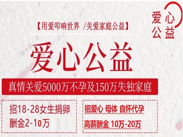 西乡塘捐卵助孕生子 爱心志愿者招募